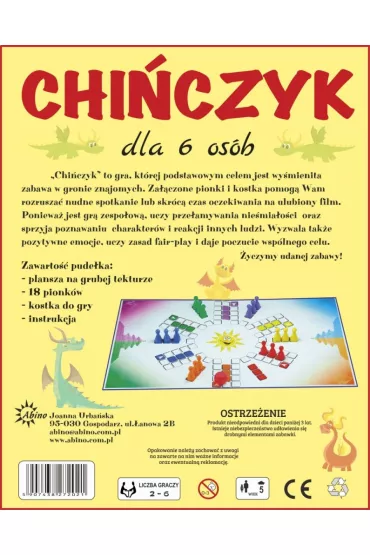 Chi�czyk dla 6 os�b