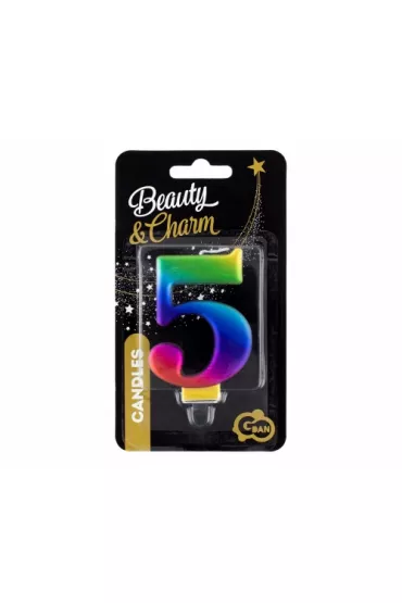 Godan �wieczka cyferka 5 Galaxy PF-SCG5 8cm