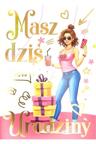 Yeku Karnet 3K Urodziny