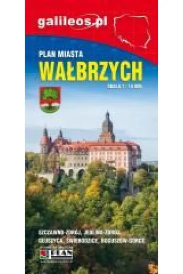 Plan miasta - Wa�brzych, mapa - Powiat wa�brzyski