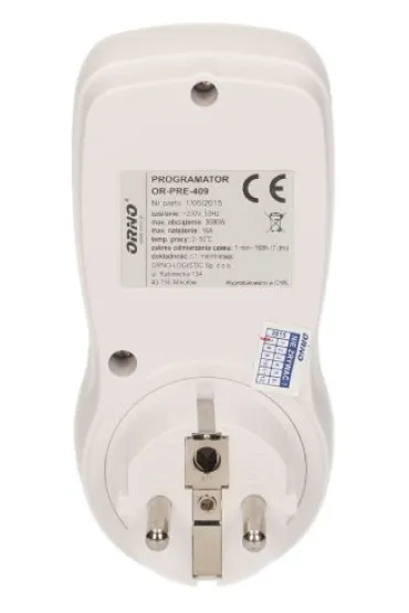 Orno Programator czasowy elektroniczny