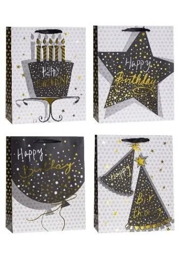 Rozette Torebka ozdobna brokat mix 18x23x8cm