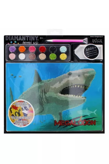 Mozaika diamentowa Level Up - Megalodon Russell