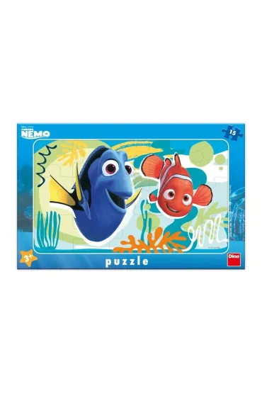 Puzzle ramkowe Gdzie jest Nemo 15el Dino Toys