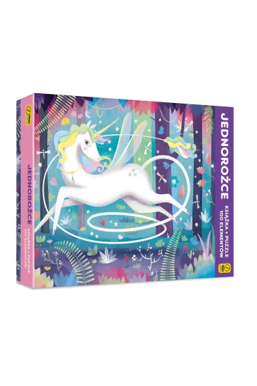 Jednoro�ce. Ksi��ka + puzzle Wilga Play - Anna Paszkiewicz, Irena  Trevisan