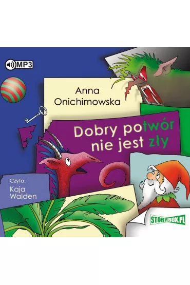 Audiobook Dobry potw�r nie jest z�y CD - Anna Onichimowska