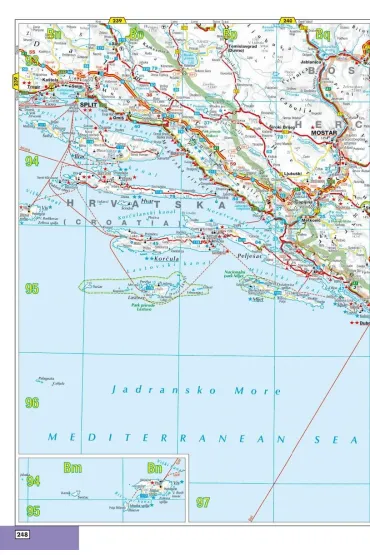 Europa atlas samochodowy 1:800 000