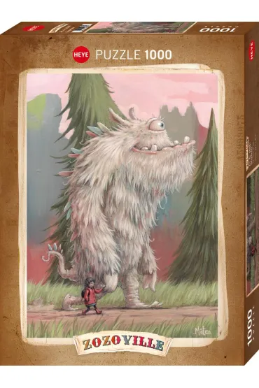 Puzzle 1000 el. Zozoville, Wielki przyjaciel Heye