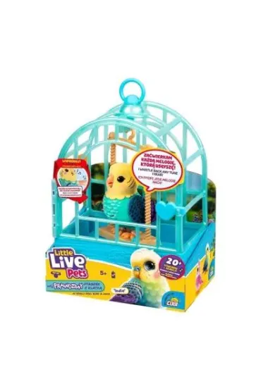 Little Live Pets -M�j Prawdziwy Ptaszek Cobi