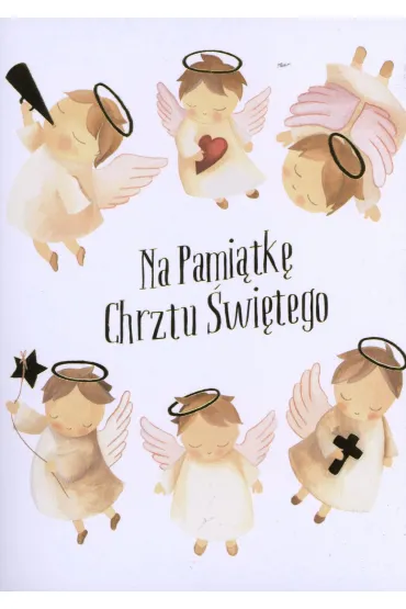 Henry Karnet B6 Chrzest - Anio�ki