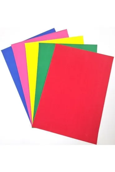 Fresh Papier flokowany A4 5 arkuszy wycinanki