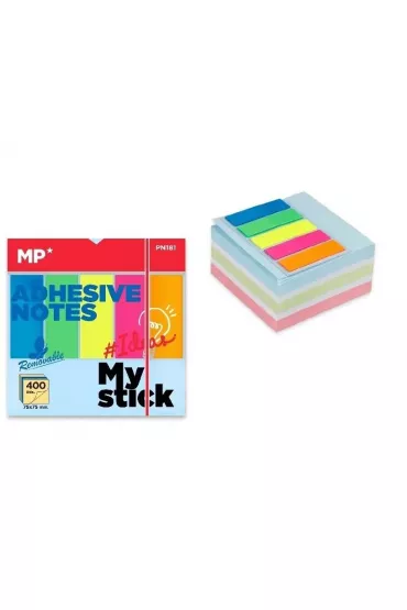 Mp Main Paper Karteczki samoprzylepne 75x75mm 400 szt.
