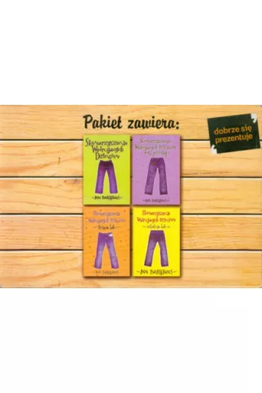 Zestaw Serii Stowarzyszenie W�druj�cych D�ins�w. Tomy 1-4 w walizeczce - Ann Brashares