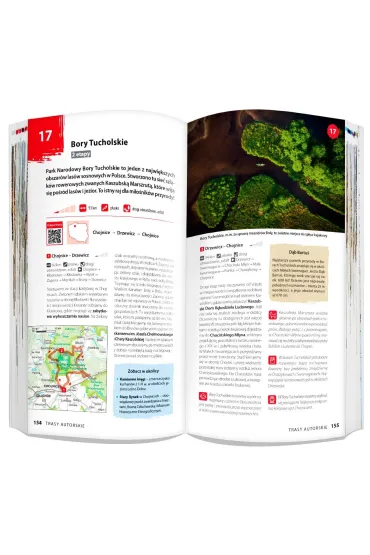 Trasy rowerowe dla ka�dego 2w1 przewodnik + mapa - Wiola  Parjaszewska