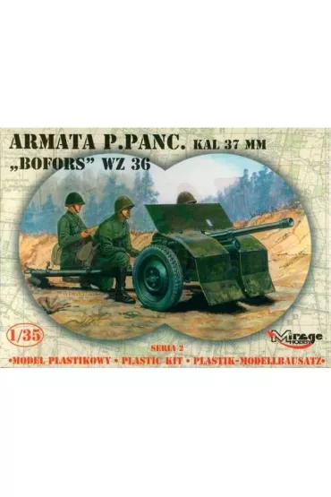Zestaw do sklejania - Armata przeciwpancerna WZ 36 Mirage Hobby