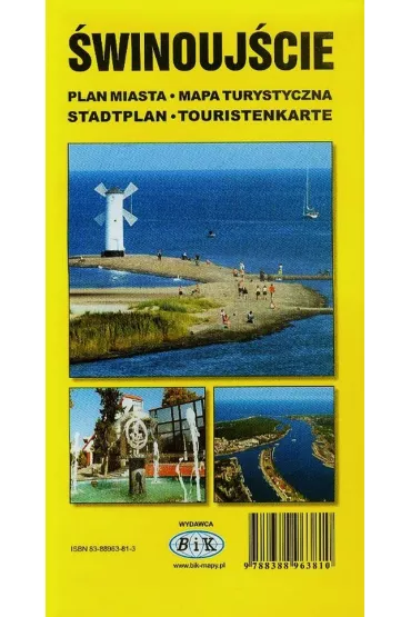 Plan miasta �winouj�cie 1:13 000