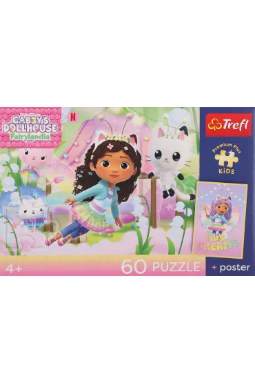 Puzzle 60el Premium Gabi i kocie przygody TREFL 17431