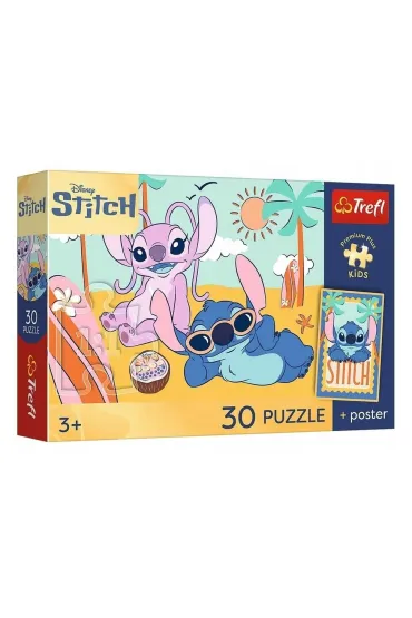 Puzzle 30 element�w Premium U�miech Stitcha TREFL 18341 TR