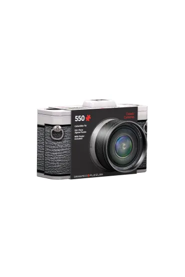 Puzzle 550 el. Classic Camera - Tin metal box Eurographics