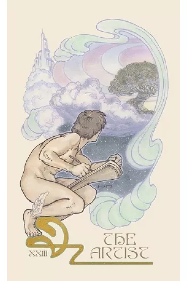 Ethereal Visions: Illuminated Tarot Deck - Matt Hughes