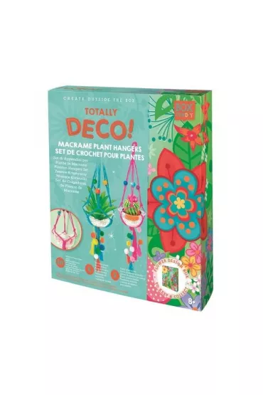 Zestaw kreatywny Zawieszki na doniczk� Makrama Box Candiy