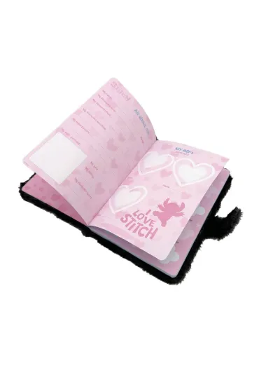 Coolpack, Notes A5/80k. zapi�cie Disney Fluffy Stitch - Black (99534PTR)