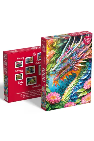 Puzzle 1000 el. Good Luck Dragon CherryPazzi