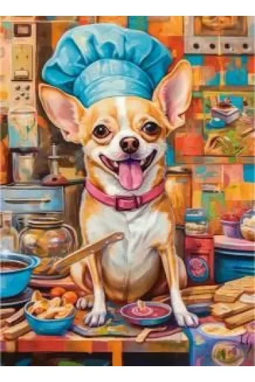 Puzzle 70 el. Dog Chef Castorland