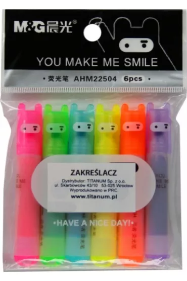 M&G Komplet zakre�laczy zapachowych mini 6 kolor�w