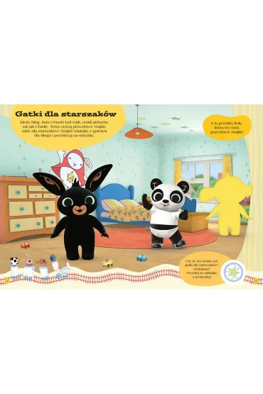Bing. Ciuchcia do toalety. Zabawy i zadania z naklejkami