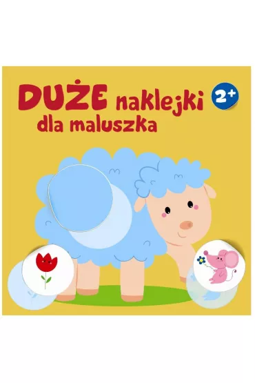 Du�e naklejki dla maluszka 2+ Owca