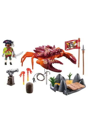 Playmobil Pirates Walka z ogromnym krabem 71532