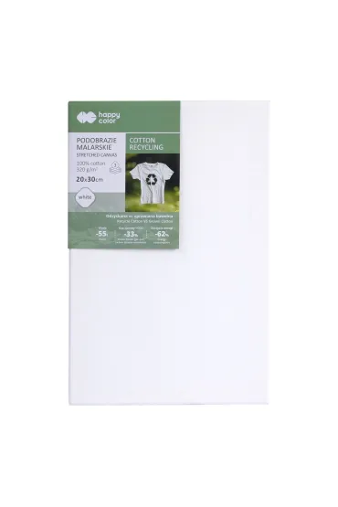 Happy Color Podobrazie malarskie bawe�na z recyclingu 20x30cm