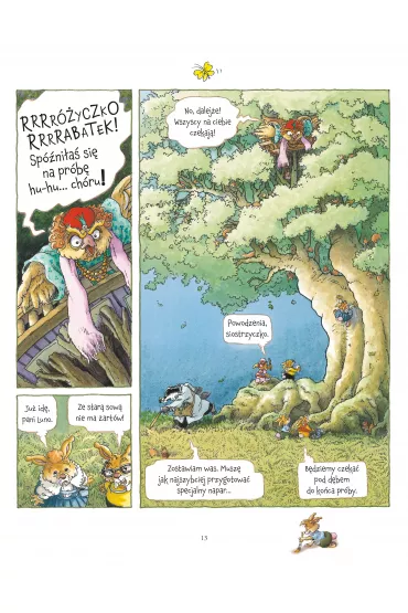 M�j pierwszy komiks 5+ Ch�r. Opowie�ci z Bukowego Lasu. Tom 2 - C Lo Jouannigot