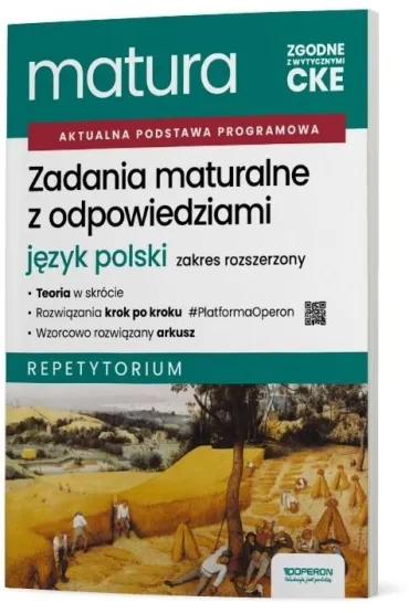 Matura 2027. J�zyk polski. Repetytorium. Zakres rozszerzony - Renata Janicka-Szyszko, Urszula Jagie��o, Aleksandra Marzec