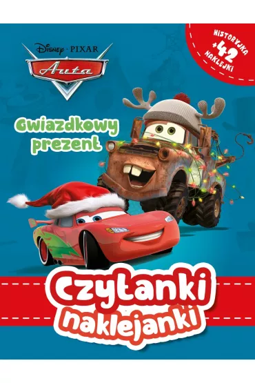 Czytanki naklejanki. Disney Pixar. Auta. Gwiazdkowy prezent