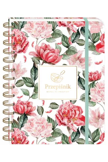 Interdruk Przepi�nik z gumk� Flowers