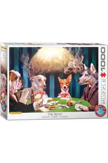 Puzzle 1000 el. Blef Eurographics
