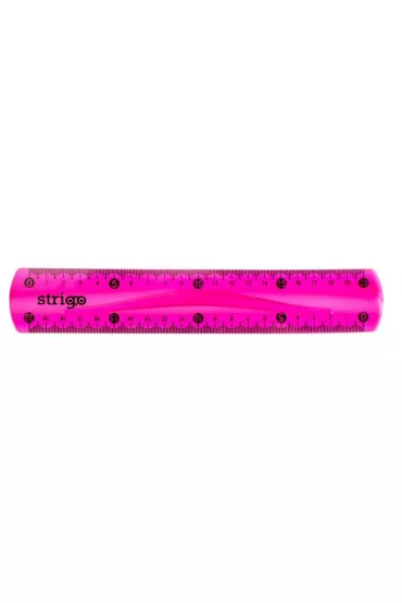 Strigo Linijka elastyczna r�owa 20 cm