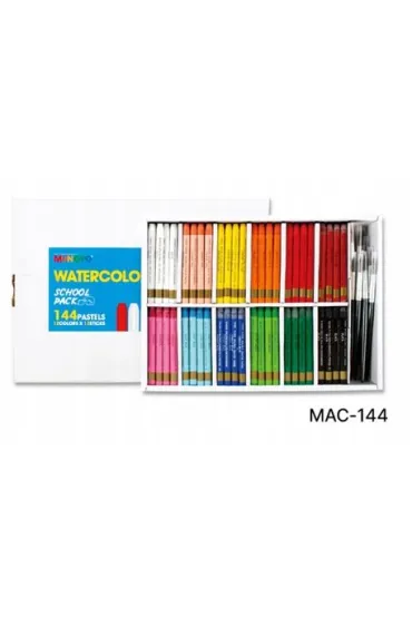 Kredki akwarelowe Mungyo Gallery Artists MAC-144 12 kolor�w x12szt. +p�dzelek
