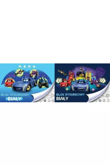 Beniamin Blok rysunkowy A4 Batman mix bia�y 20 kartek