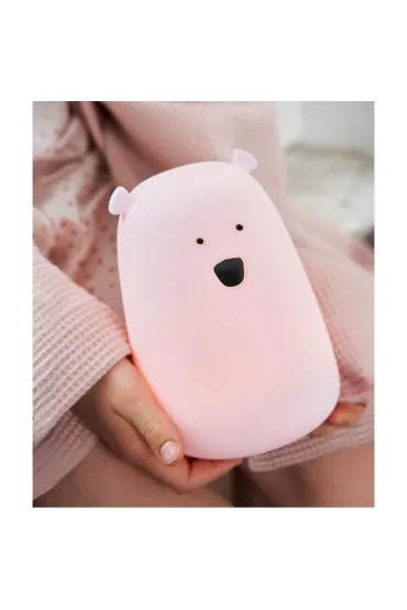 Rabbit&Friends Mi� du�y lampka silikonowa r�owa