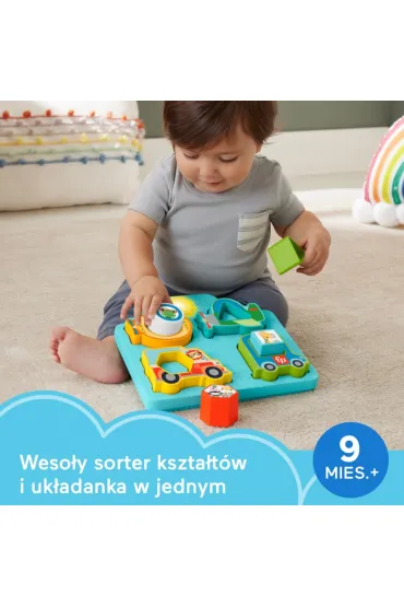 Fisher-Price. Uk�adanka Pojazdy i kszta�ty HRP31 Mattel