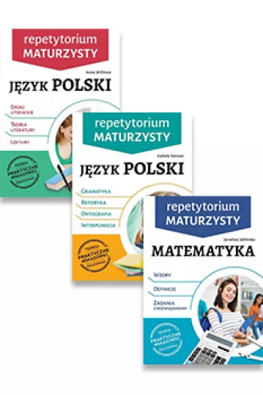 Pakiet Repetytorium Maturzysty: Matematyka, J�zyk polski