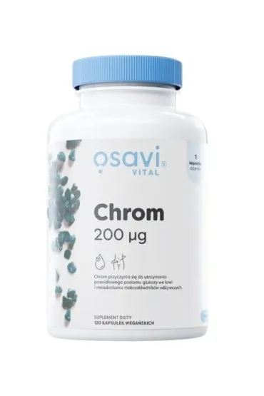 Osavi Chrom 200 mcg Suplement diety 120 kaps.