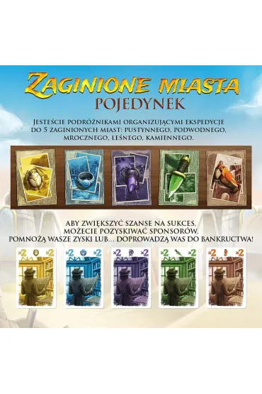 Zaginione miasta - Pojedynek - Reiner Knizia