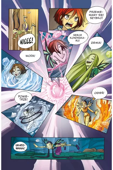 WITCH Czarodziejki W.I.T.C.H. Ksi�ga 10 - Bruno Enna, Conti Giulia, Teresa  Radice, Paola Mulazzi