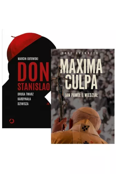 Pakiet Don Stanislao. Druga twarz kardyna�a Dziwisza, Maxima Culpa. Jan Pawe� II wiedzia� - Marcin Gutowski, Ekke Overbeek