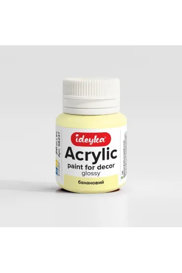 Ideyka Farba akrylowa Banan 20ml 20 ml