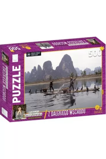 Puzzle 500 el. Z dalekiego wschodu. Chiny. El�bieta S�czykowska Edipresse Ksi��ki - El�bieta S�czykowska